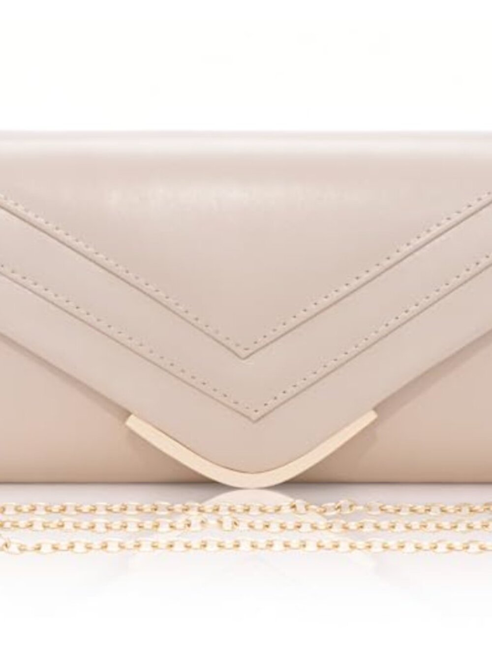 Faux Leather Clutch Purses for Women Detachable Chain Evening Bag Wedding Party